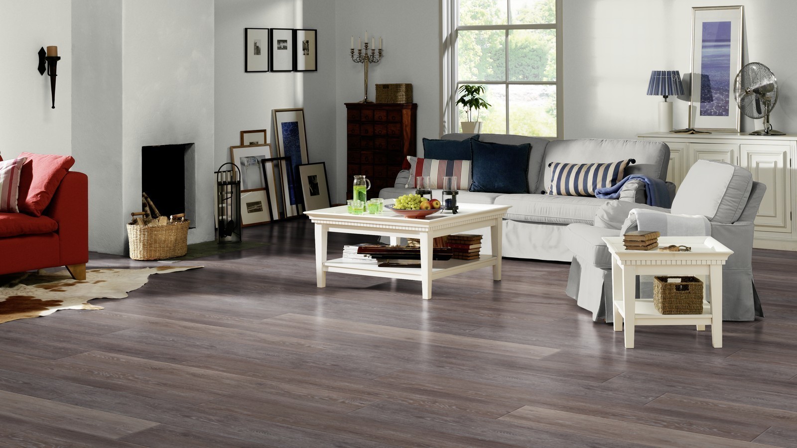 Tarkett Vinyl flooring Starfloor Click 30 Brown Cerused Oak Plank M4V