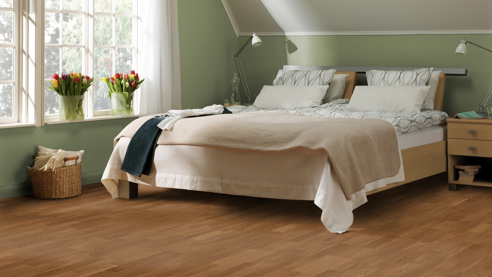 Tarkett Parkett Shade Natur Eiche Praline 3-Stab-Schiffsboden