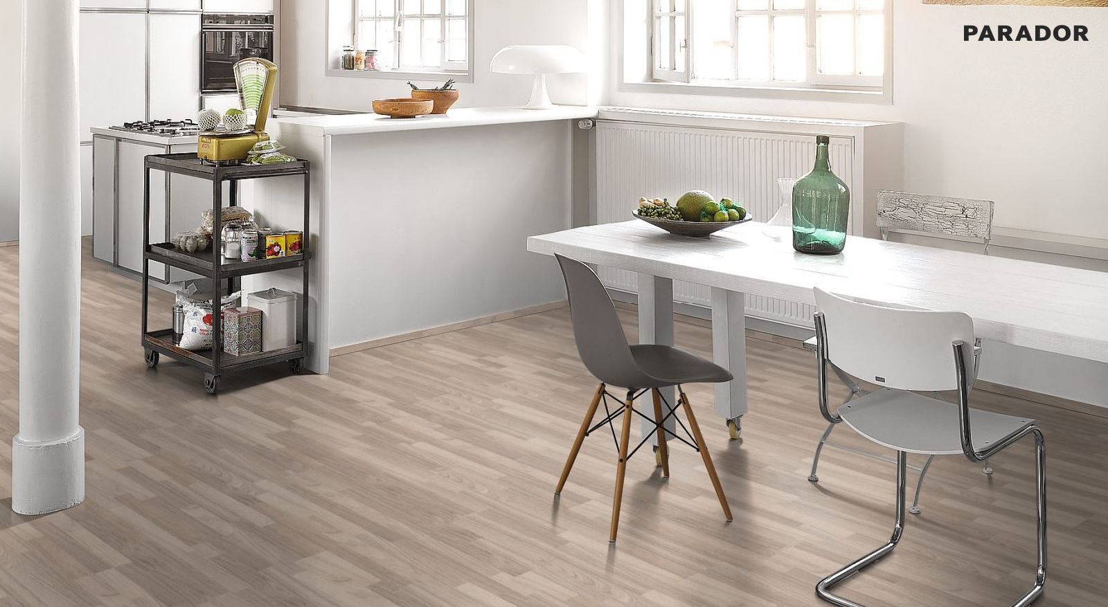 Parador Laminat Classic 1050 Ocean Teak 3-Stab Schiffsboden