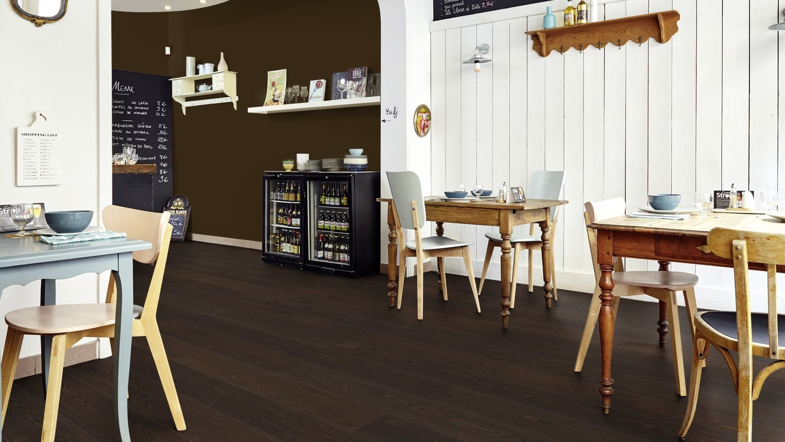 Tarkett Parquet Prestige Oak Dark Slate 1-strip M4V