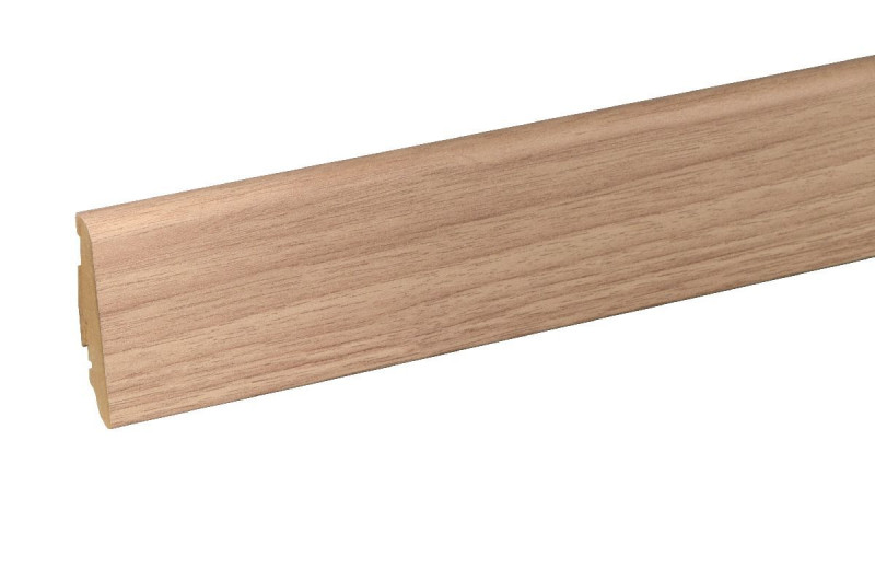 Rodapié a juego de 6 cm de altura Nogal FOES015 240 cm main product photo
