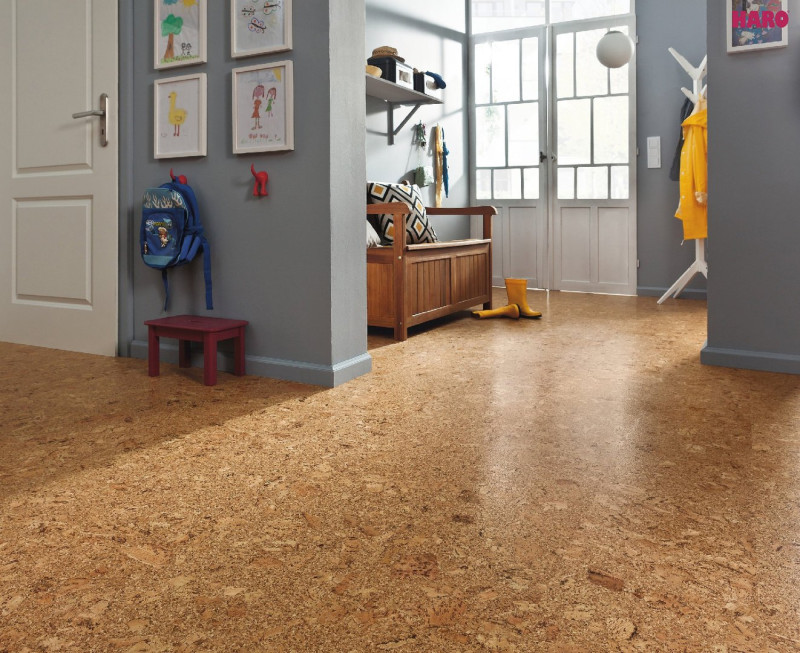 Suelo de corcho HARO CORKETT Lagos Natur Lagos permaDur Top Connect main product photo