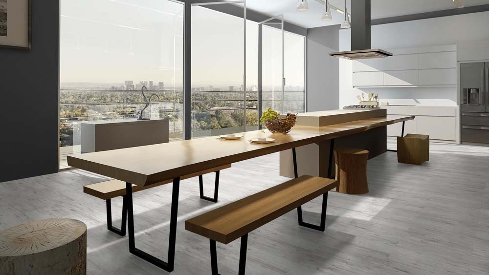 Classen Laminat Home 7 V Kelpie grau 1-Stab Landhausdiele 4V zum klicken