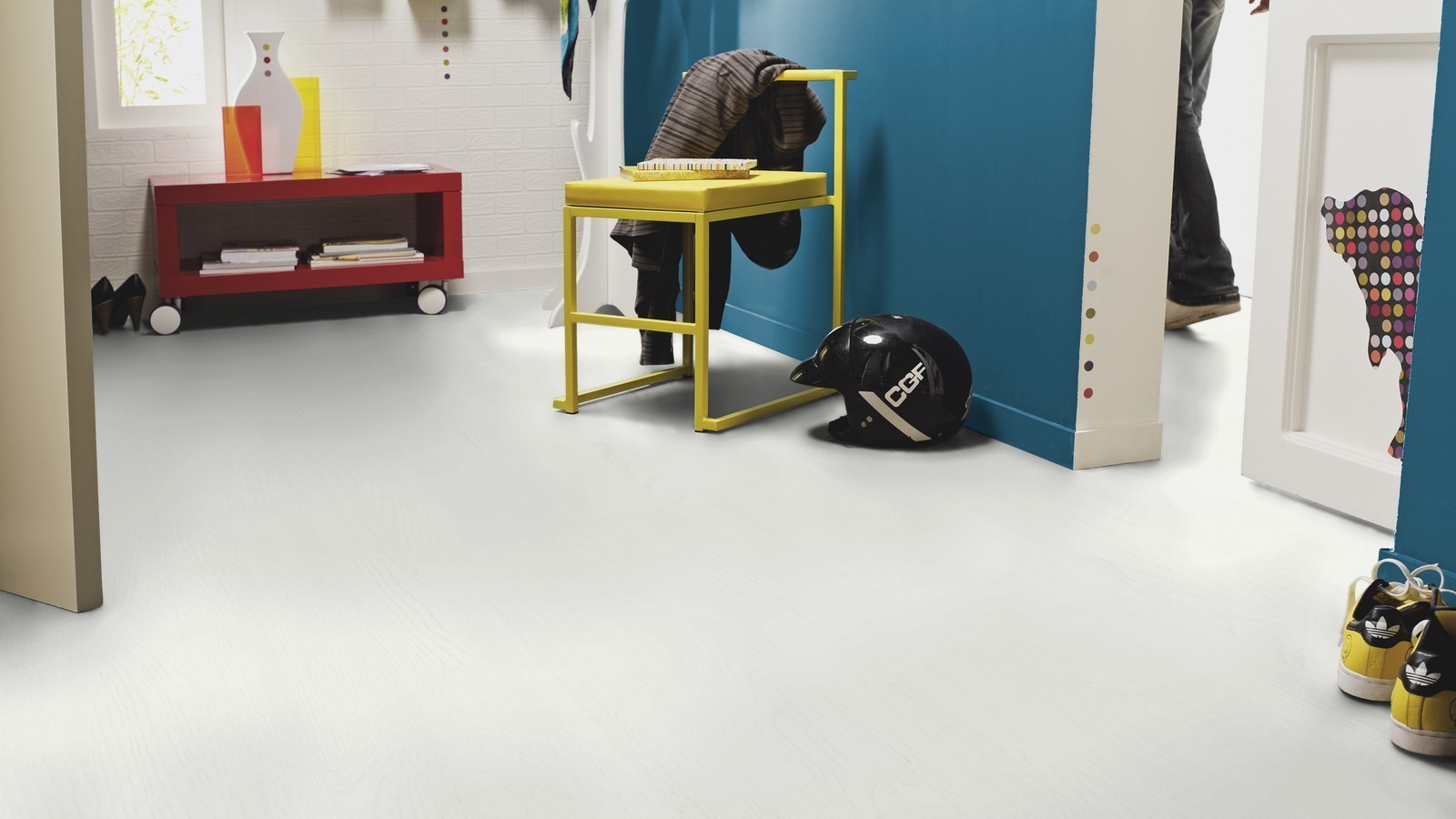 Tarkett Parquet Viva Ash Design White 2-strip