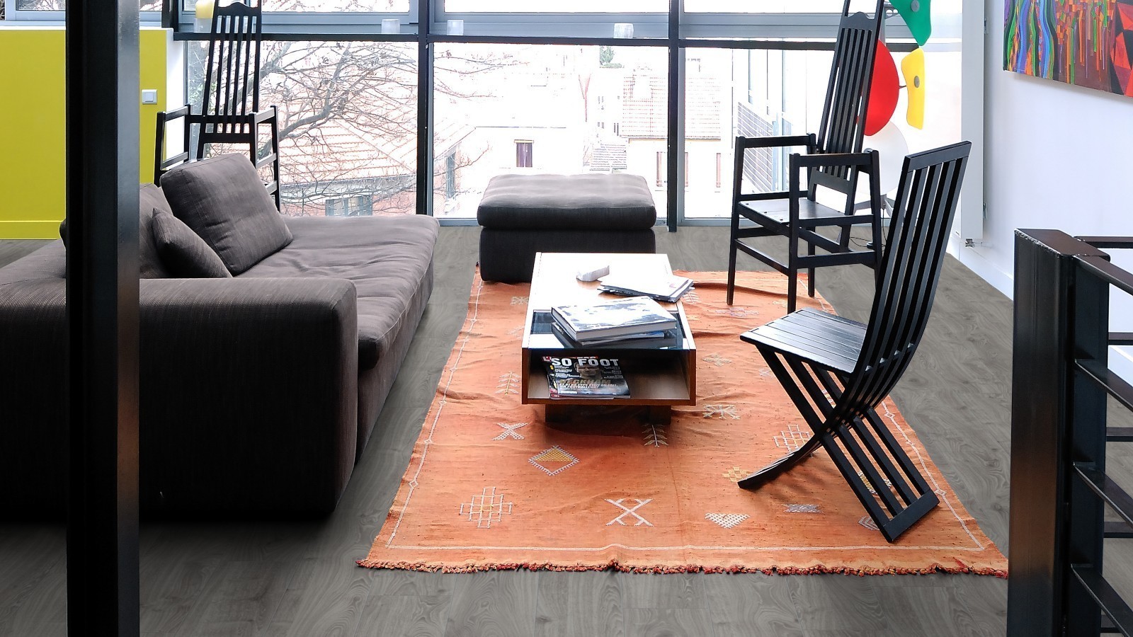 Laminat Durable Timeless Oak grau D3571 1-Stab Landhausdiele 4V Breite 188mm