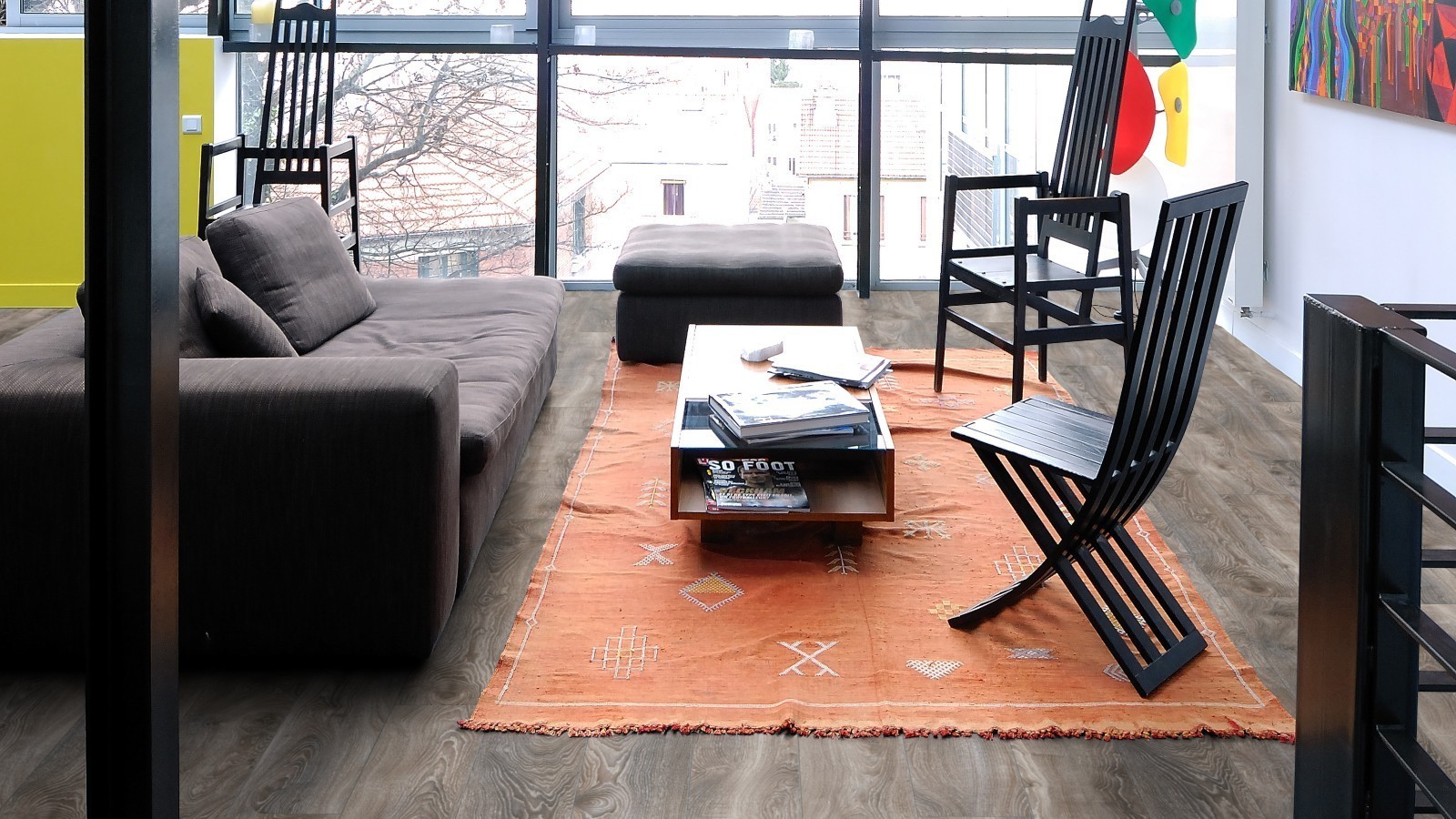 Laminat Wide Highland Eiche Titan D4796 1-Stab Landhausdiele 4V Breite 188mm