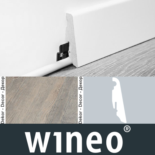Wineo Plinthe 19/58 Arizona Oak Lightgrey EI25418 / Bosten Pine Grey PI71713 main product photo