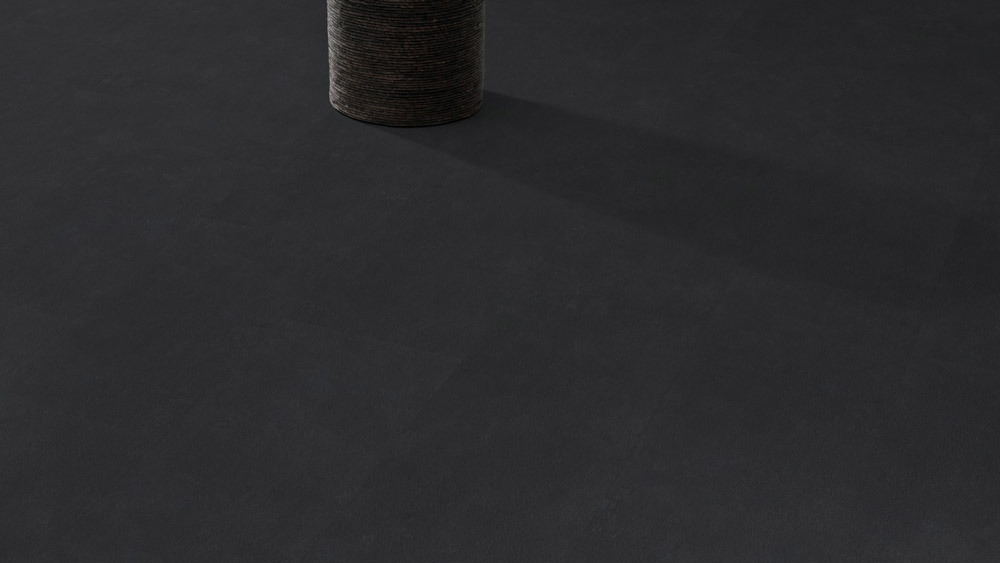 Skaben Klick Vinylboden massiv Life Click 30 Loft Schwarz Fliese zum klicken