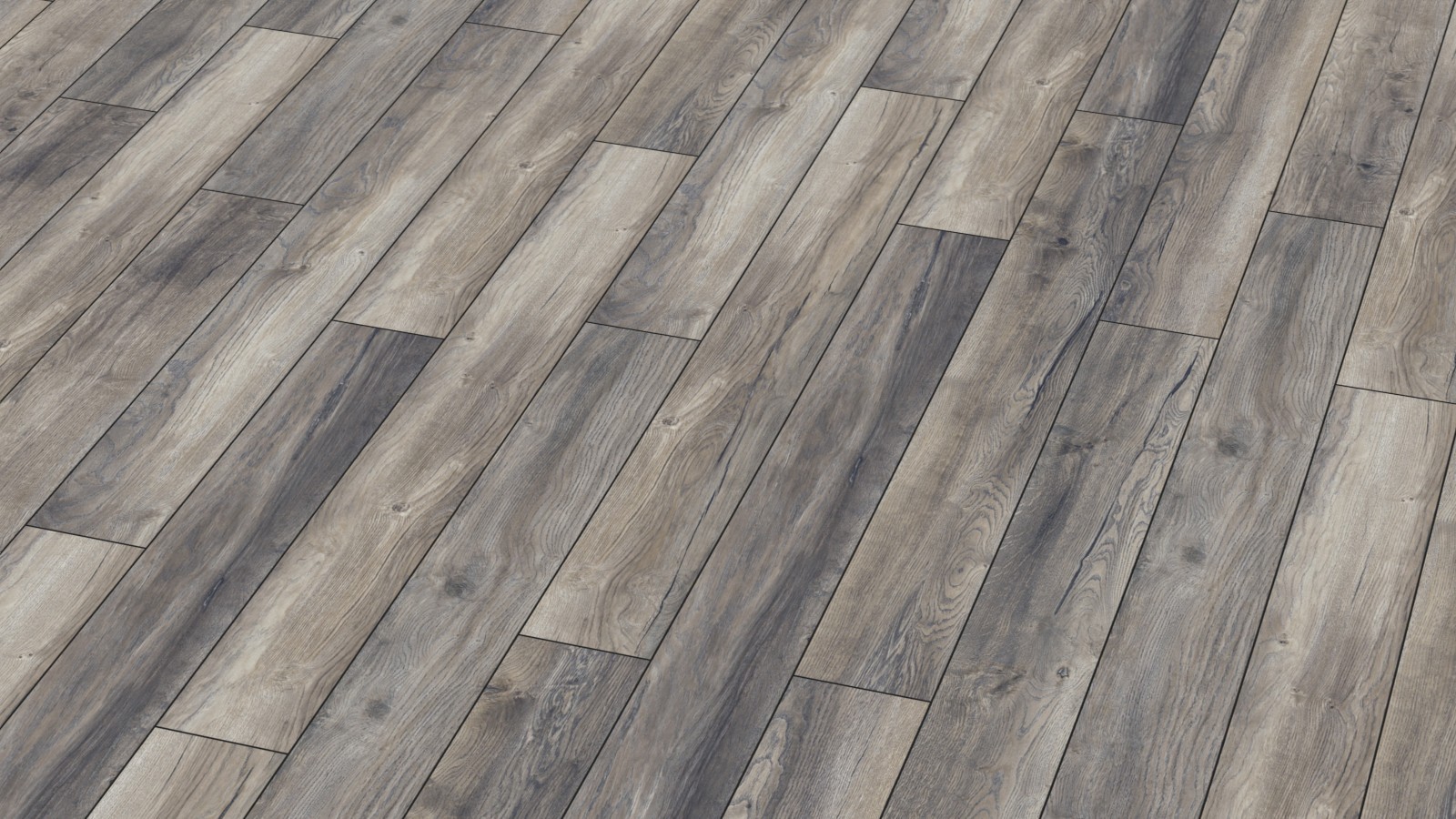 Laminate Slim Harbour Oak Grey D3572 1-strip 4V Width 157mm