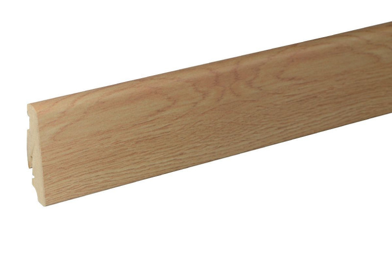 Rodapié a juego de 6 cm de altura Shannon Roble Miel FOEI508 240 cm main product photo