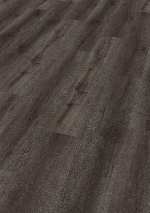 Wineo Vinyle 800 Wood Sicily Dark Oak 1 frise Chanfreins à coller main product photo