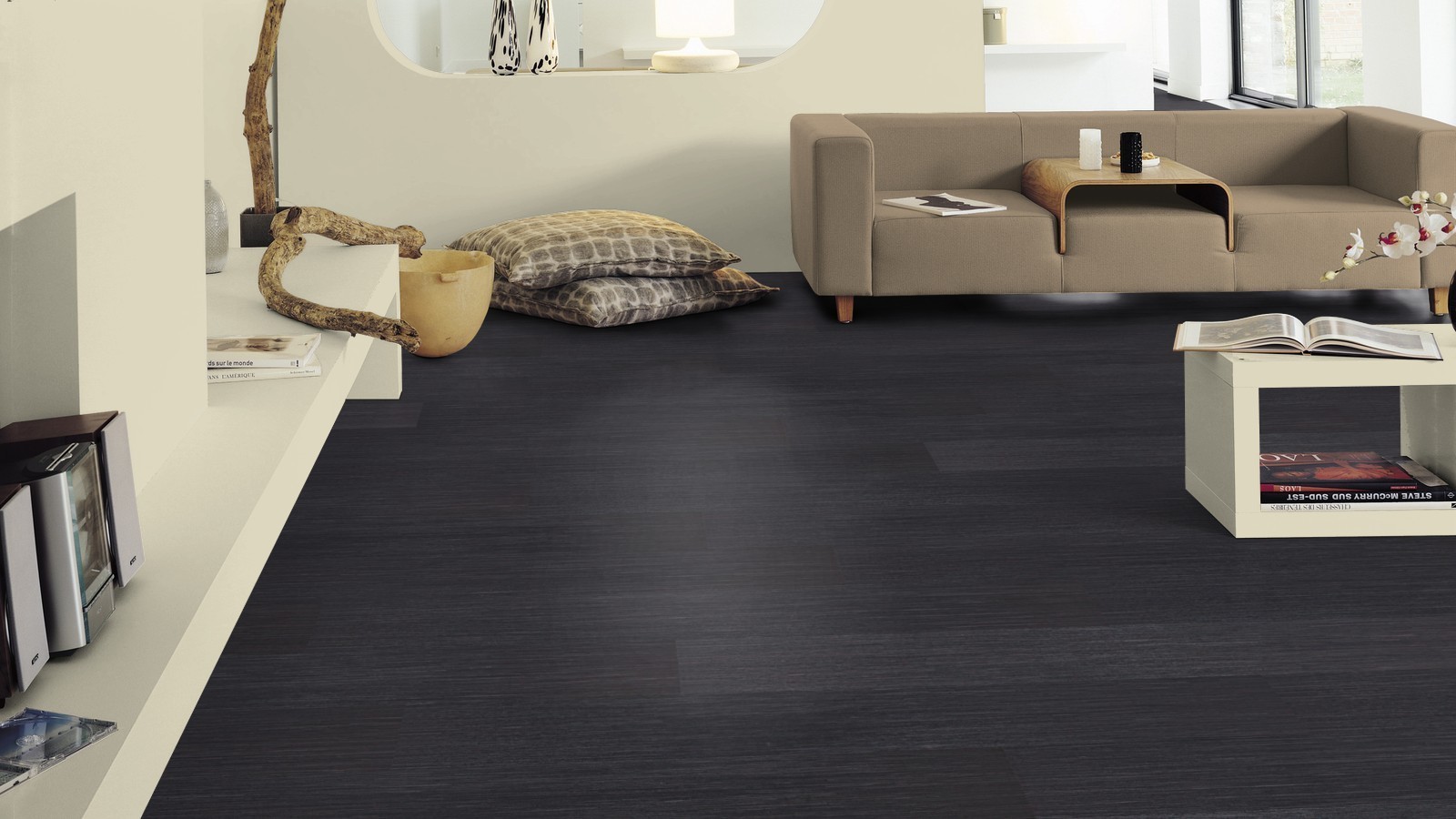 Tarkett Laminat Lamin'Art 832 Seegras schwarz Allover