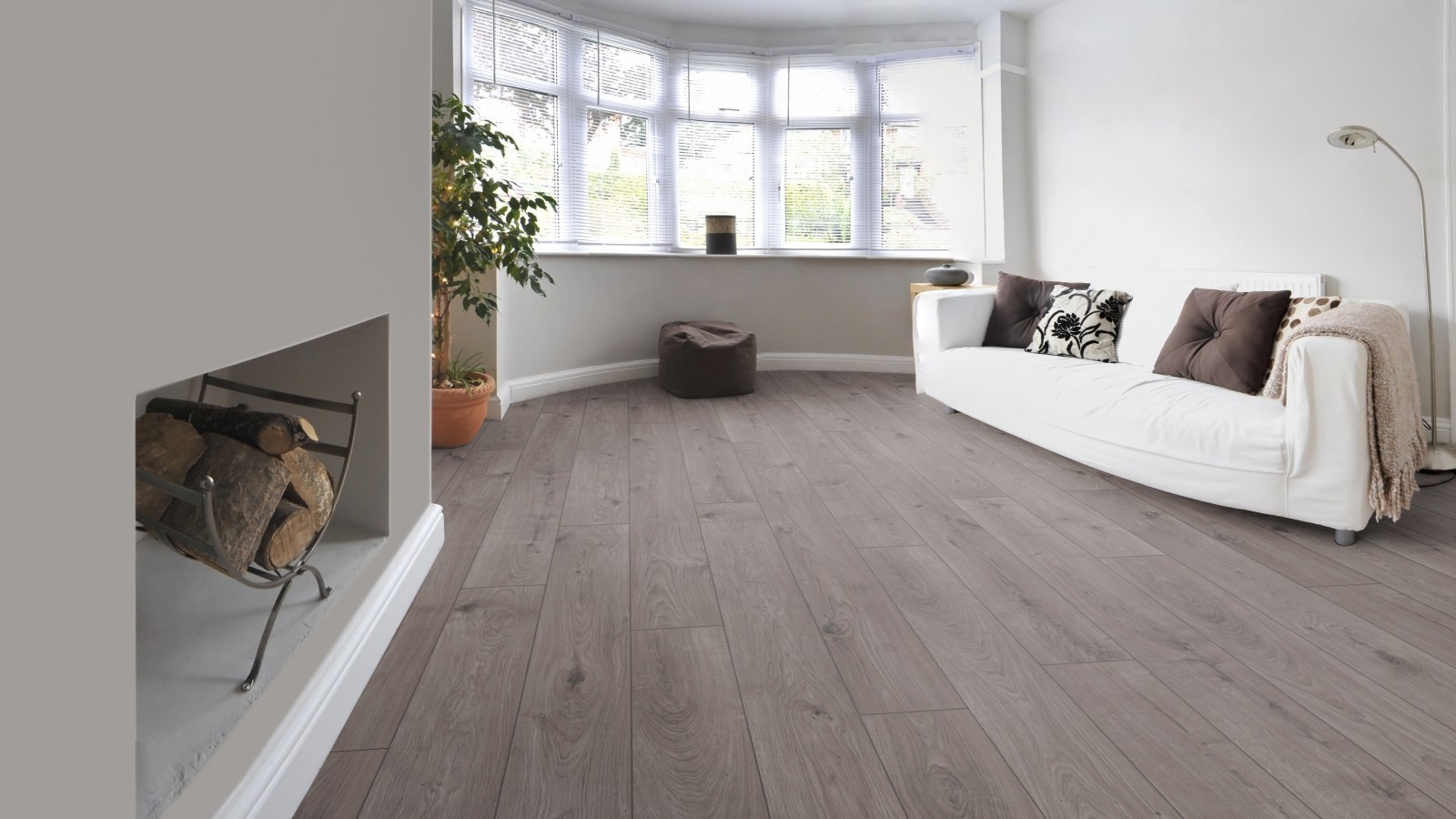 Laminado ancho Roble Everest gris D3178 1 Lama 4V ancho 188mm