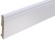 Brebo Elegant white skirting board Hamburg profile 12 cm high