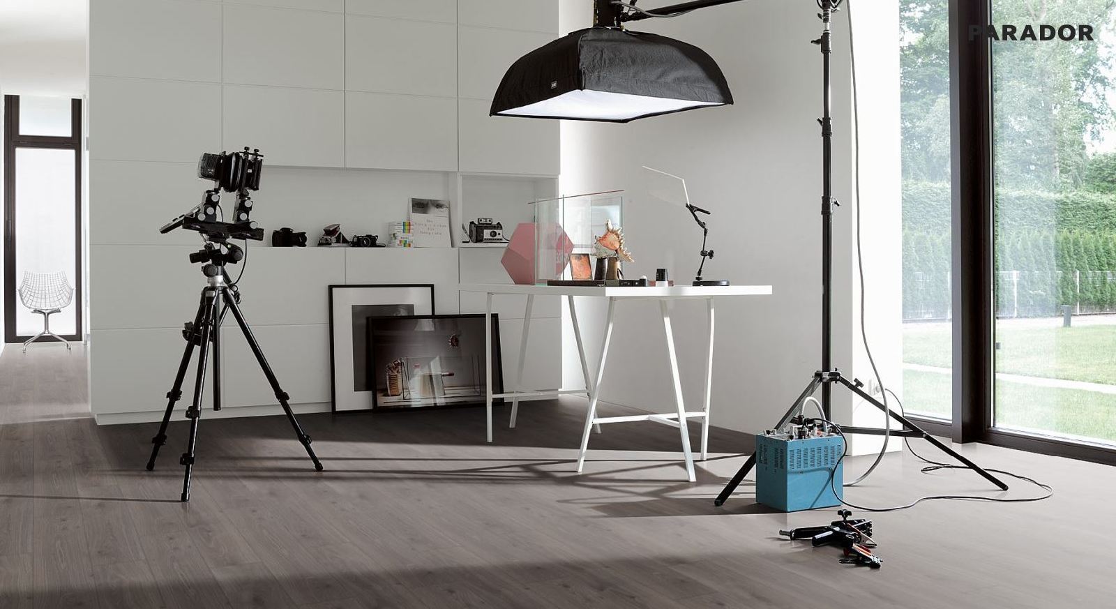 Parador Laminat Basic 400 Eiche Geräuchert Weiß Geölt Landhausdiele 4V