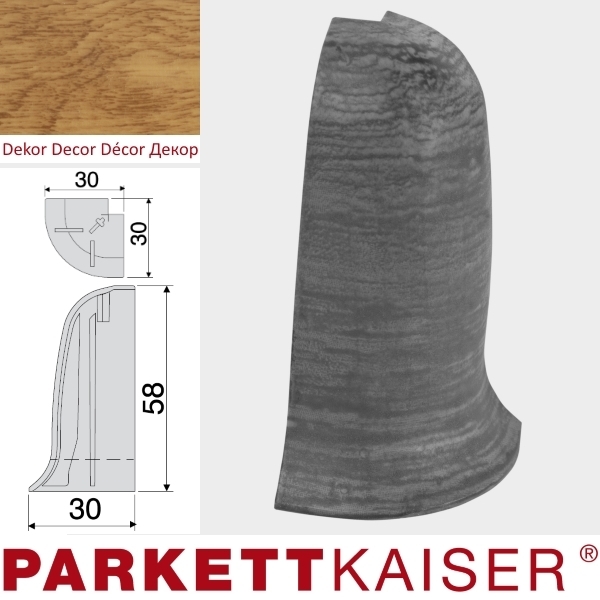 Brebo Aussenecke QUE Eiche Montana main product photo