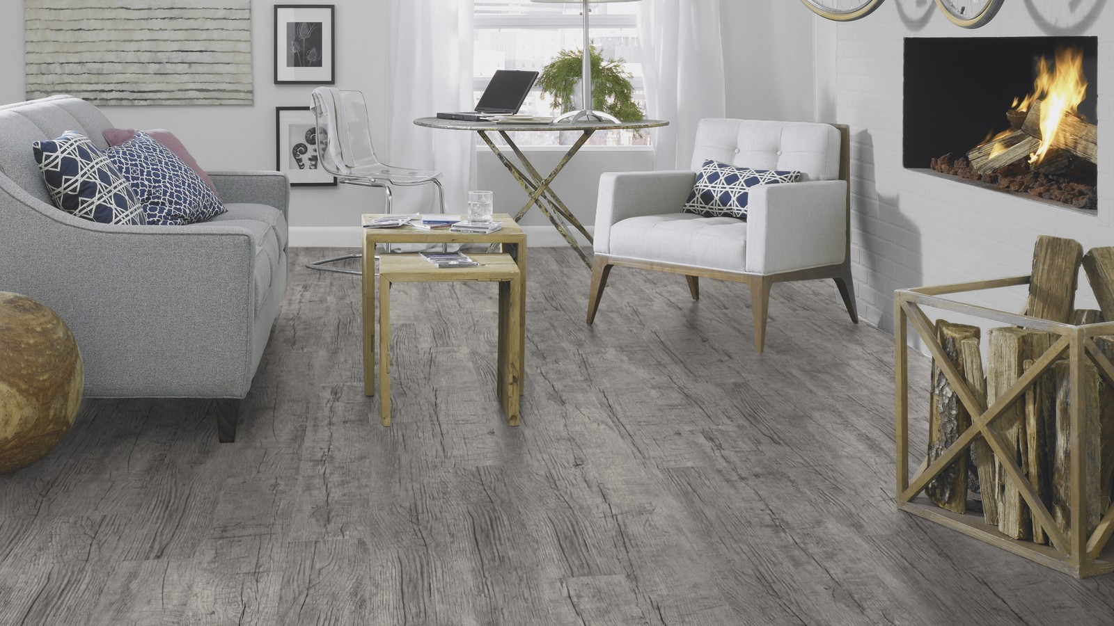 Tarkett Laminat Vintage 832 Eiche Garriga grau Landhausdiele