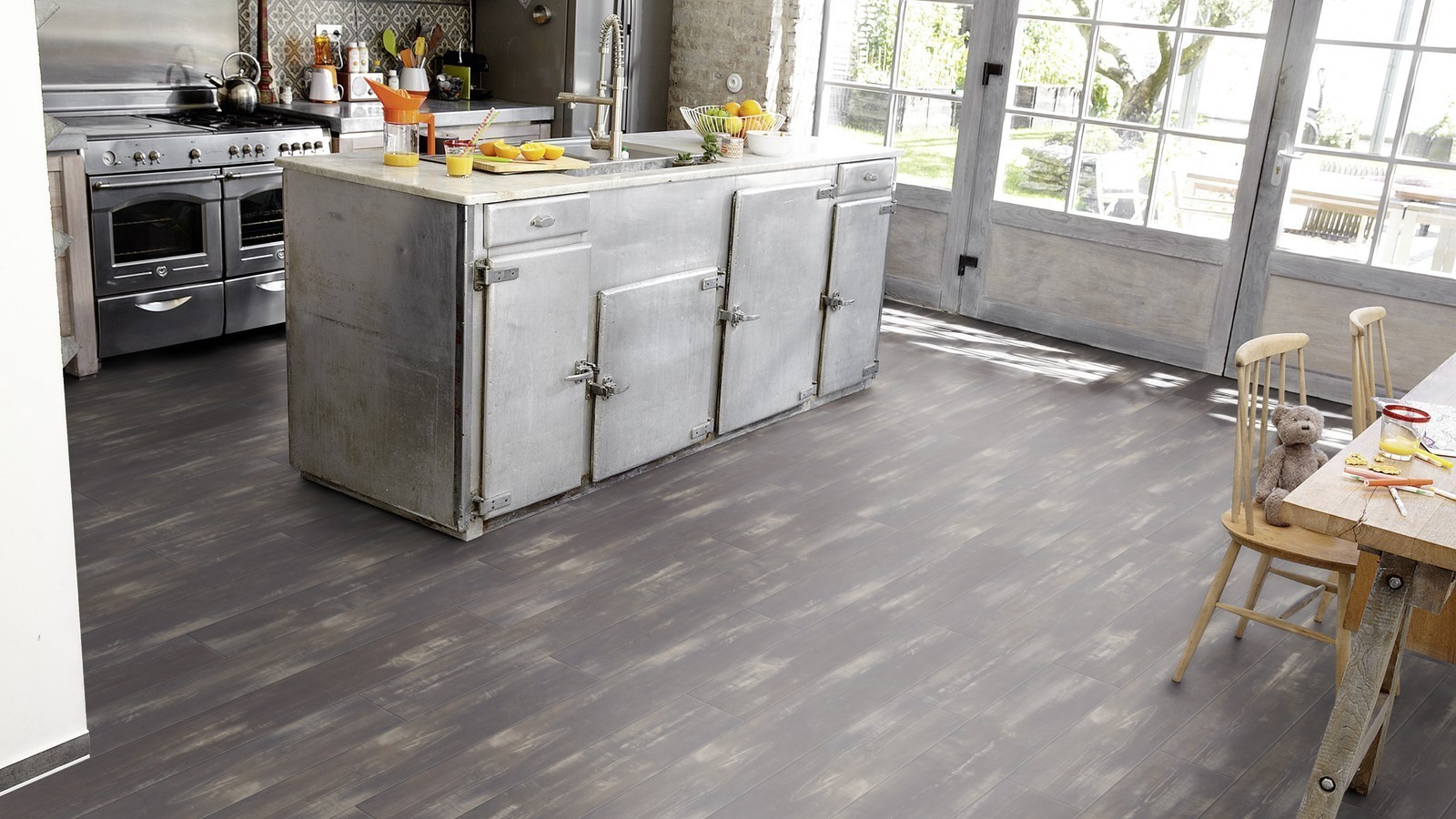 Tarkett Vinylboden Starfloor Click 30 Grey Colored Pine Planke M4V