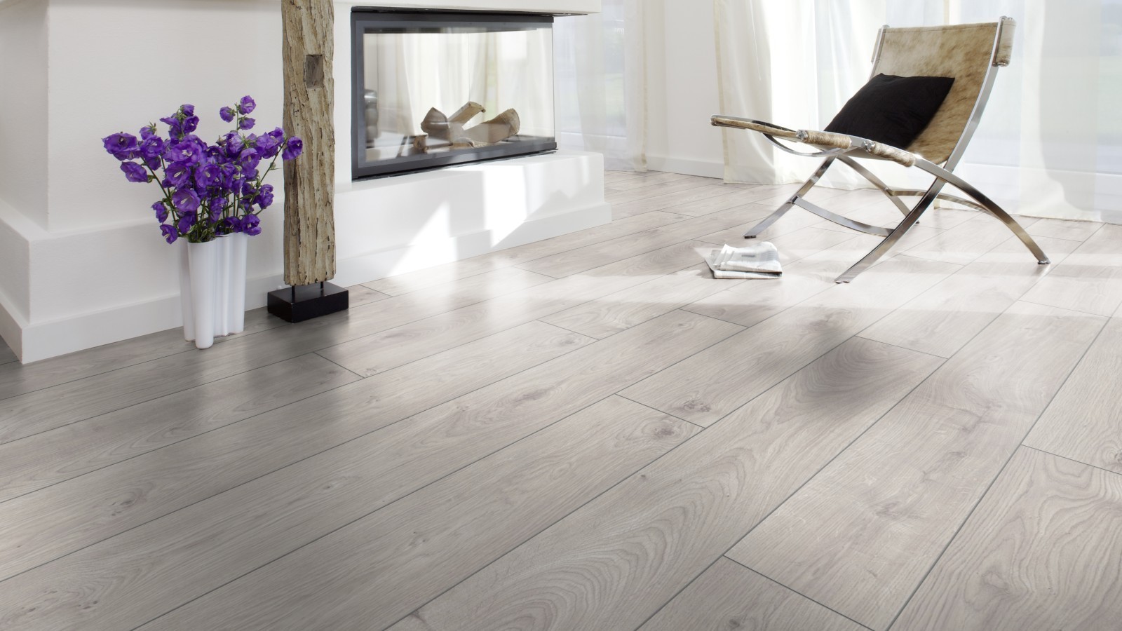 Laminate Select Atlas Oak White D3223 1-strip 4V Width 193mm
