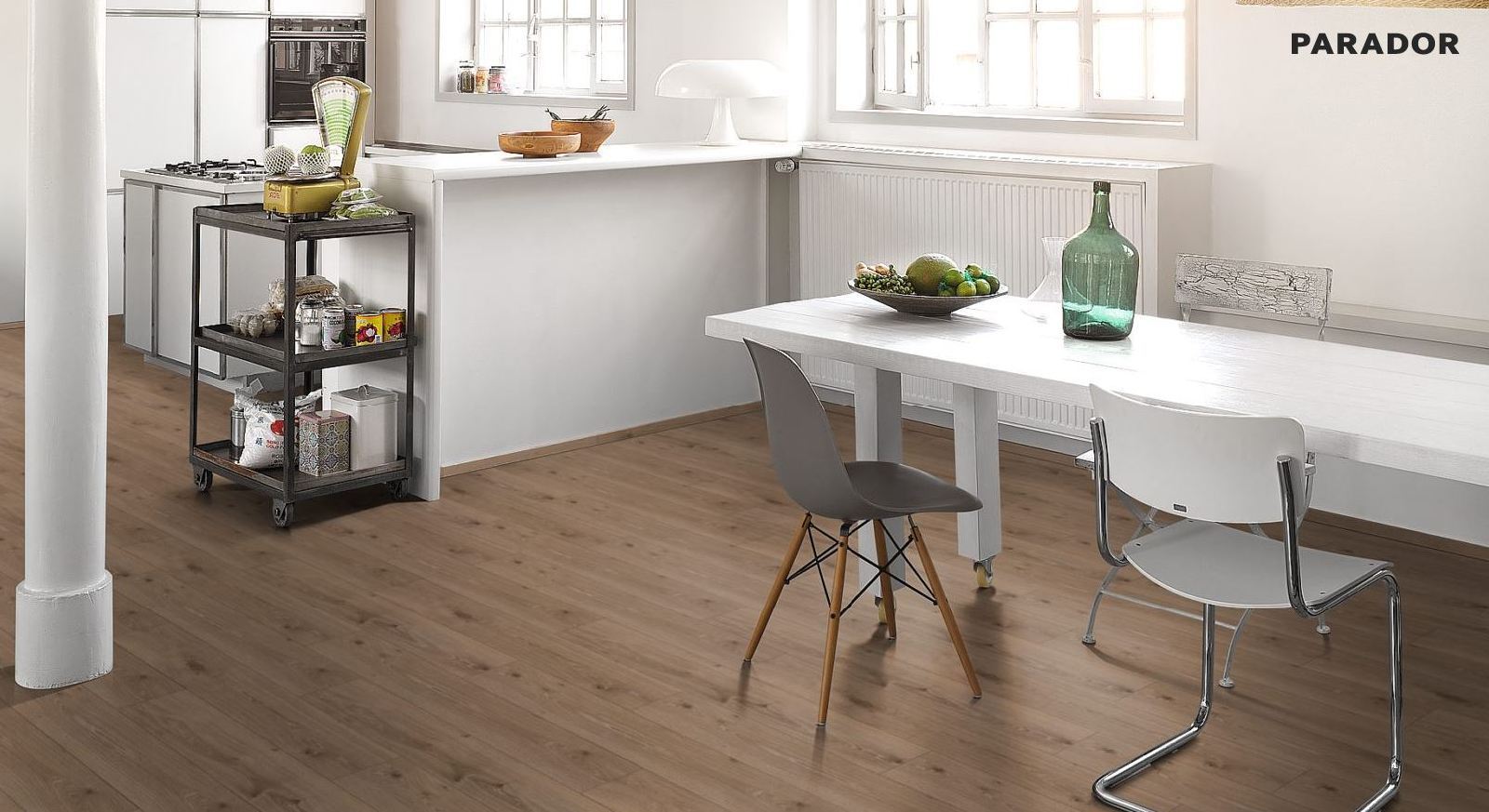 Parador Laminate Classic 1050 Oak dark-limed 1-strip 4V