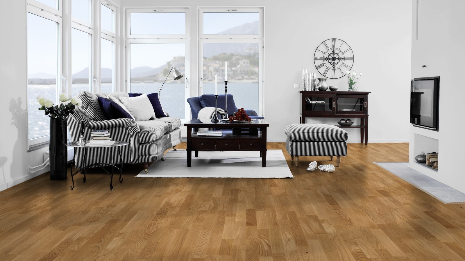 Tarkett Parquet Pure Natur Roble 3-lamas suelo de barco Proteco Natura 13 mm