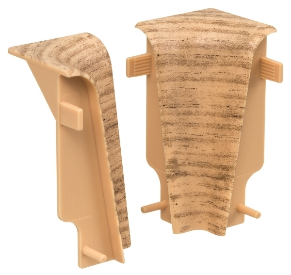 HARO Plastic internal corners for skirting board 19x58 Oak main product photo