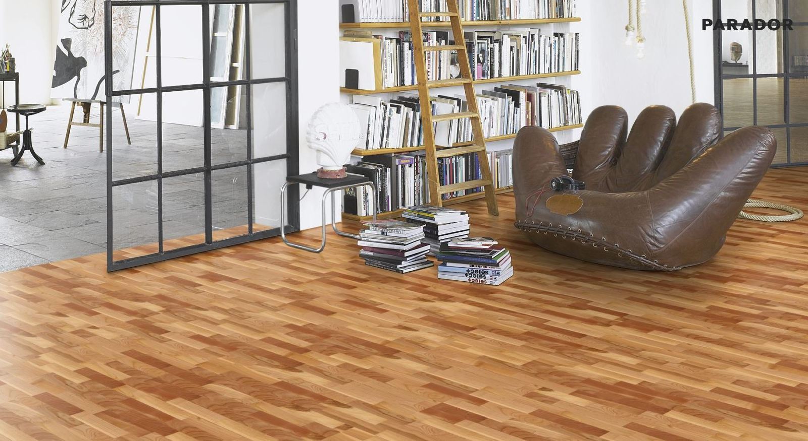 Parador Parkett Classic 3060 Living Kirsche Europäisch Gedämpft 3-Stab Schiffsboden