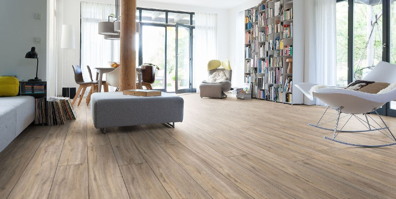 HARO Design flooring DISANO Classic Holm Oak Creme 1-strip XL 4V main product photo