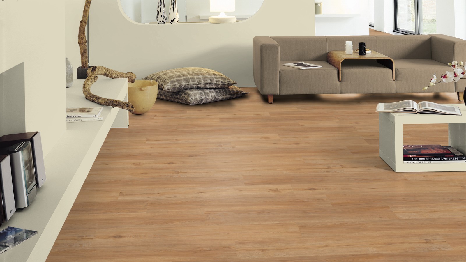 Tarkett Design Flooring iD Essential 30 Light brown Soft Oak Plank XL