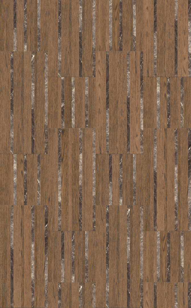 Suelo laminado de Parador Edición Hadi Teherani Roble Marfil Oscuro gran formato 4V