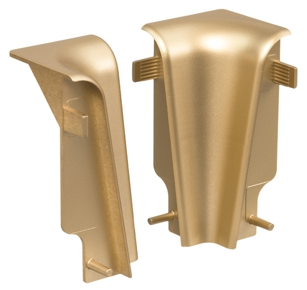 Esquinas interiores HARO para SL 19x58 de plástico dorado main product photo