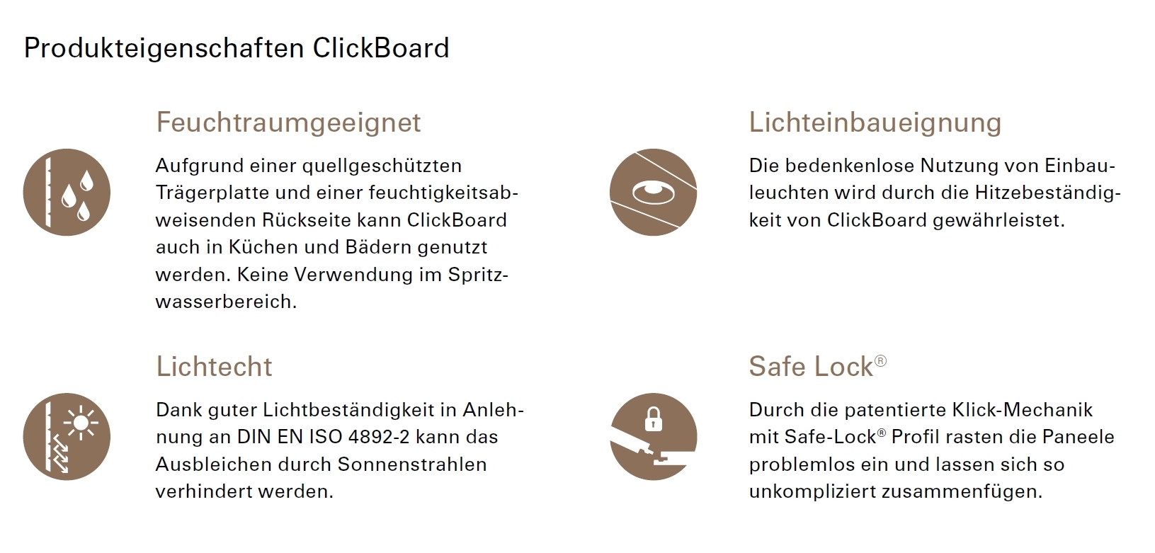 Parador Decorative panels ClickBoard Cream fine plaster 1285x389