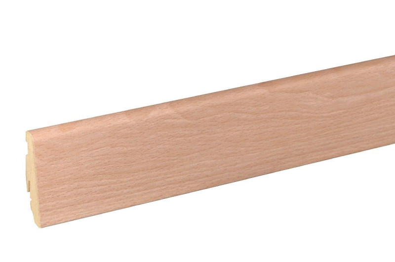 Passende Sockelleiste 6 cm hoch Mürlitzer Buche FOBU104 240 cm main product photo