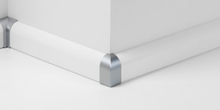 Parador outside corners for skirting type2 SL 2 aluminum look