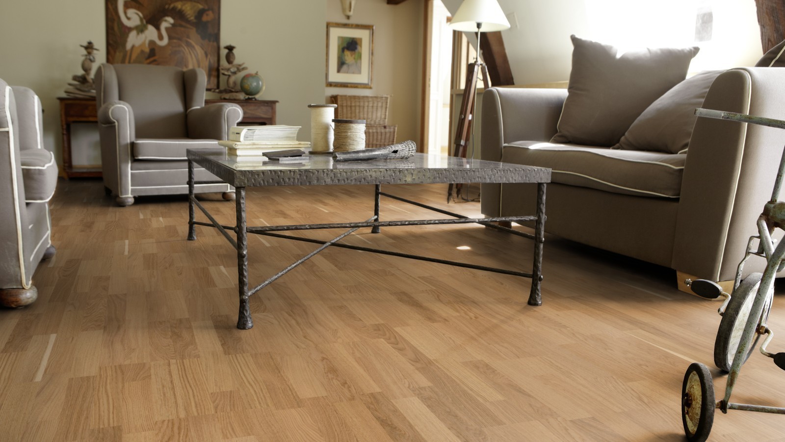 Tarkett Parquet Viva Oak Proteco Natura 3-strip