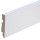 Brebo Elegant white skirting board 10 cm high foiled