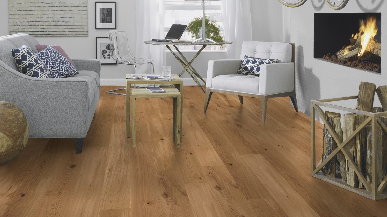 Tarkett Parquet Pure Rustic Roble Lama Ancha / Lama XT M2V Proteco Natura, cepillado 13 mm