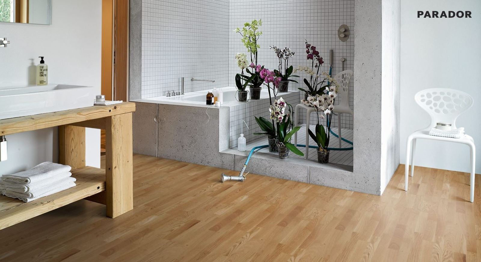 Parador Parquet Basic 11-5 Rustikal Oak Matt lacquer 3-strip