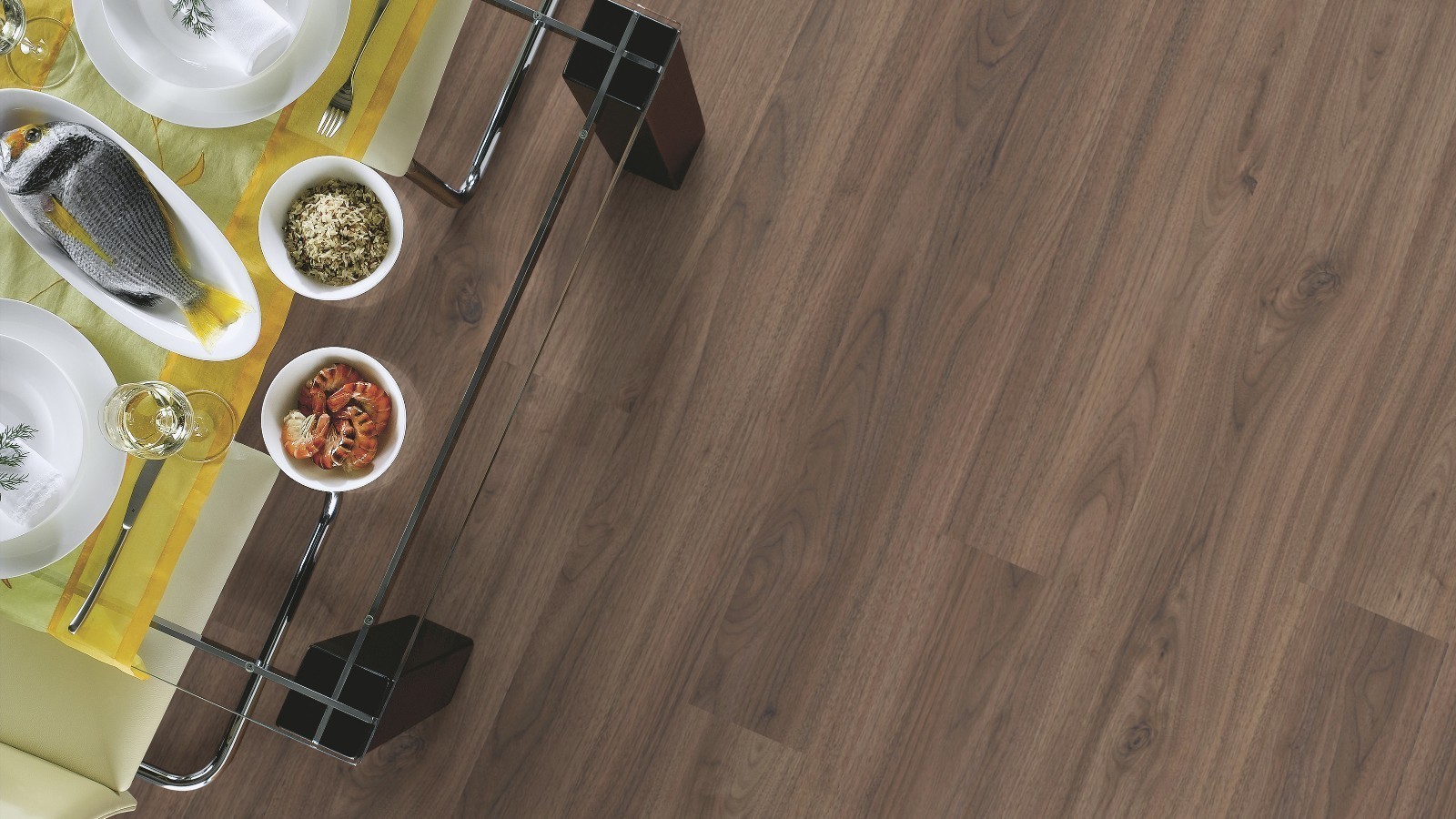 Laminate Flexi Walnut Palazzo D4757 1-strip Width 193mm