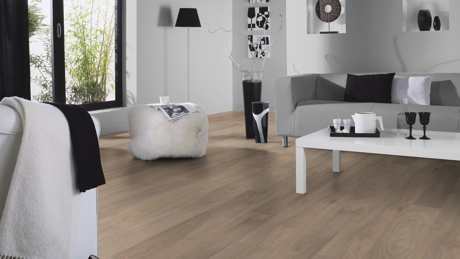 Tarkett Laminat Woodstock 832 Eiche Soft safran Landhausdiele 2V