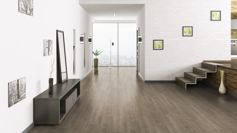 Tarkett Design flooring iD Inspiration Loose-Lay Grey Limed Oak Plank main product photo