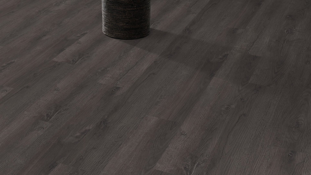 Skaben Klebe Vinylboden massiv Life 30 Golden Oak Dunkelgrau 1-Stab Landhausdiele zum kleben