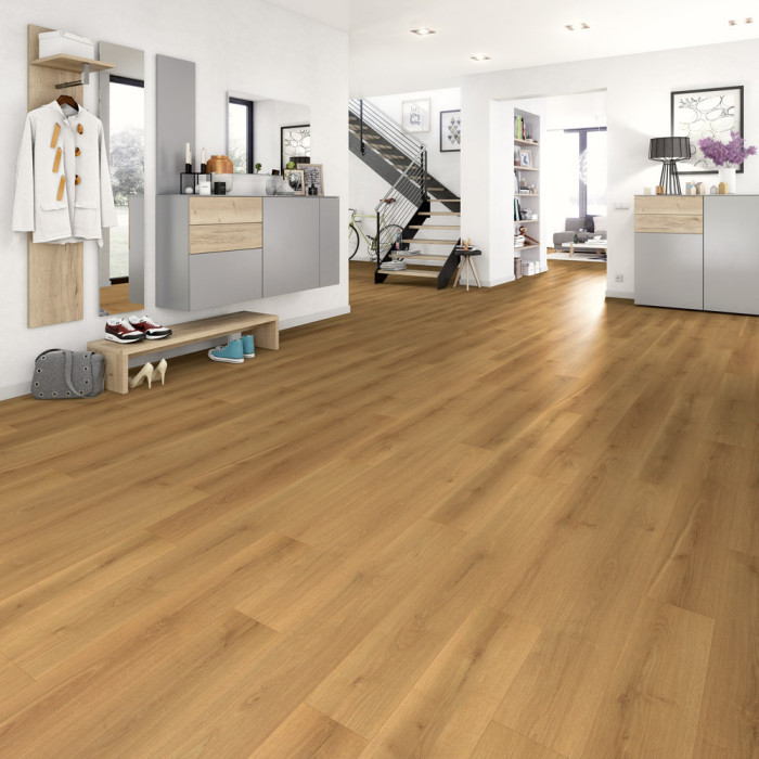 Egger Home Designboden Design+ Eiche charmant 1-Stab Landhausdiele 4V main product photo