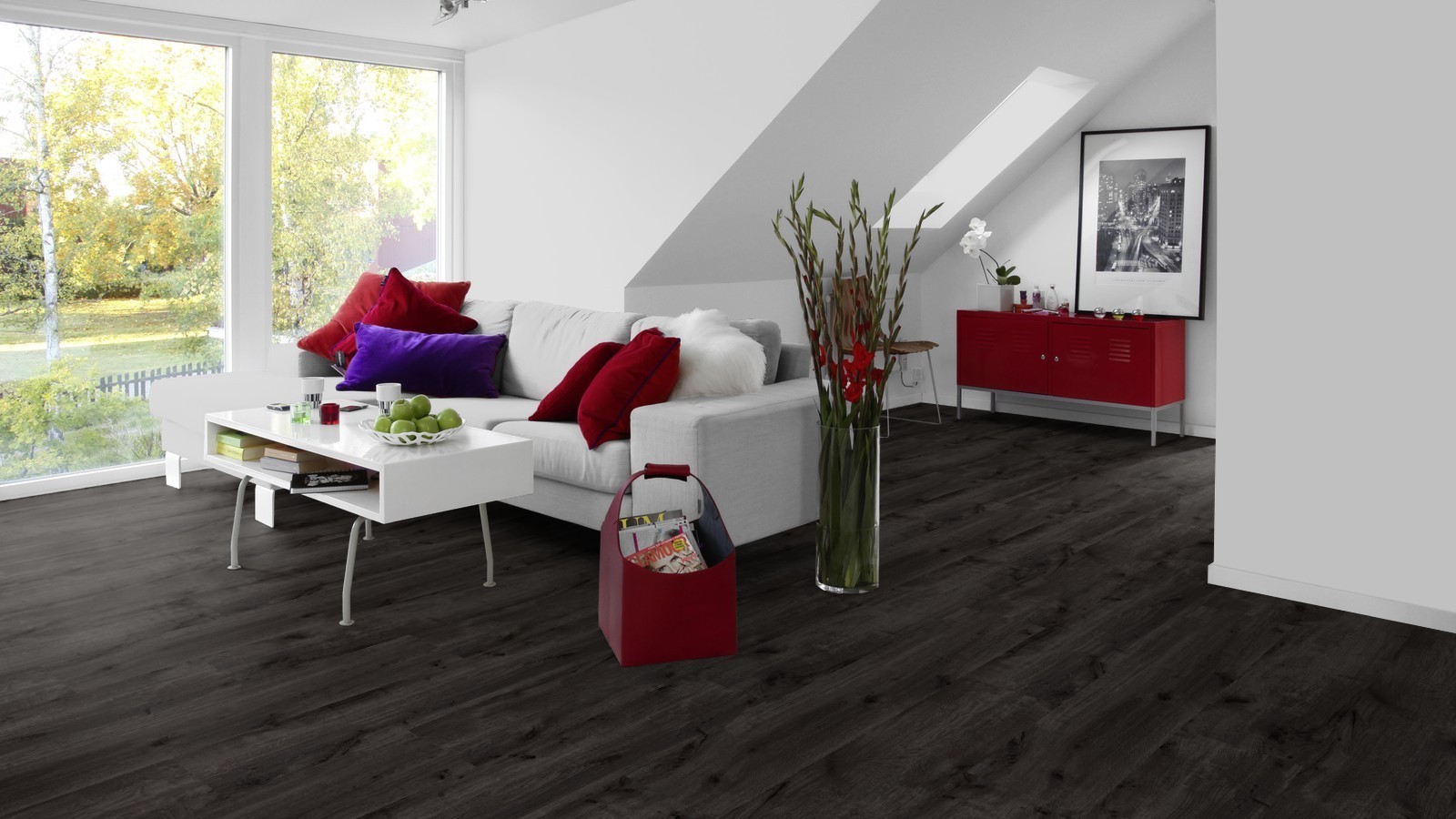 Tarkett Sol design iD Inspiration Loose-Lay Black Mountain Oak Lame