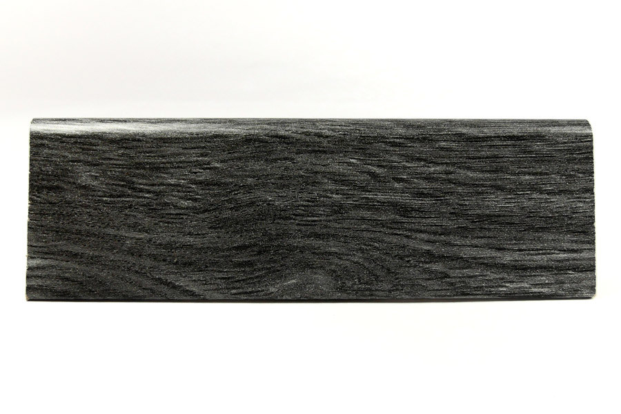 Passende Sockelleiste 6 cm hoch Eiche anthrazit FOEI258 240 cm