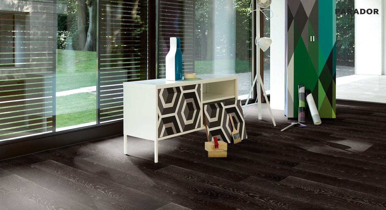 Parador Parquet Trendtime 1 Select Oak noir silver Wide plank 4V