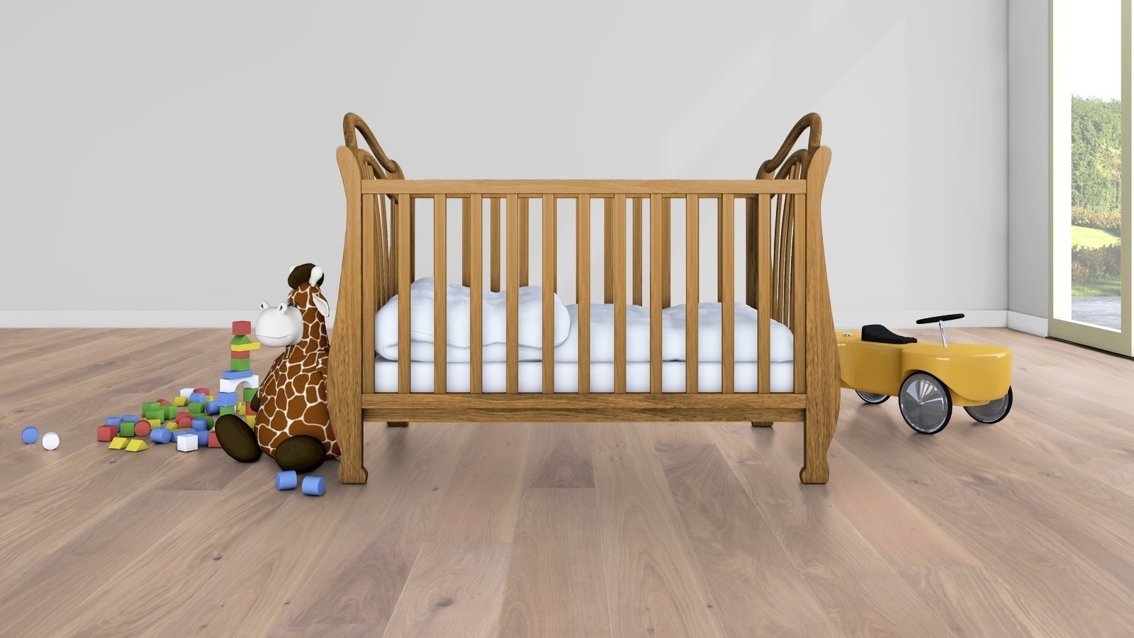 Tarkett Parkett Shade Rustikal Eiche satin white Landhausdiele XL M2V