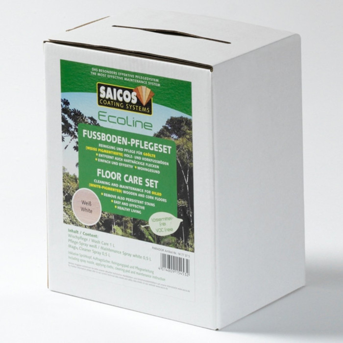 Parador Kit d‘entretien Saicos blanc pour sols en bois véritable main product photo