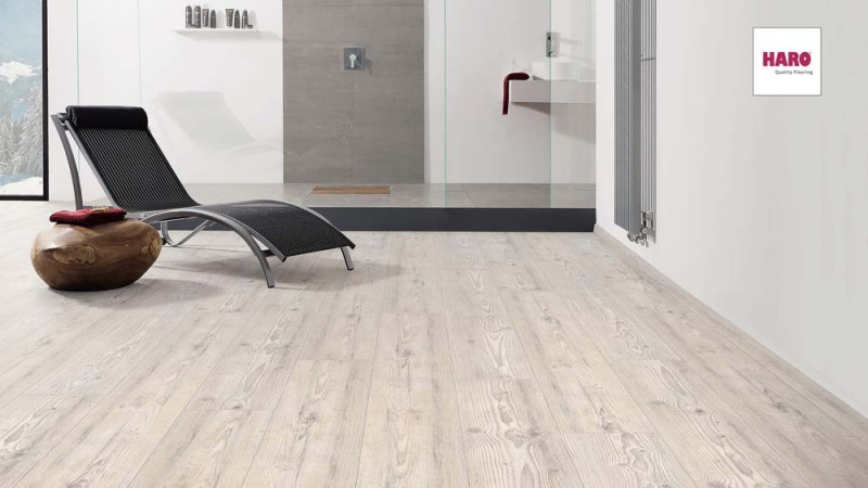 HARO Design flooring DISANO ClassicAqua Pine Nordica textured 1-strip XL 4V main product photo