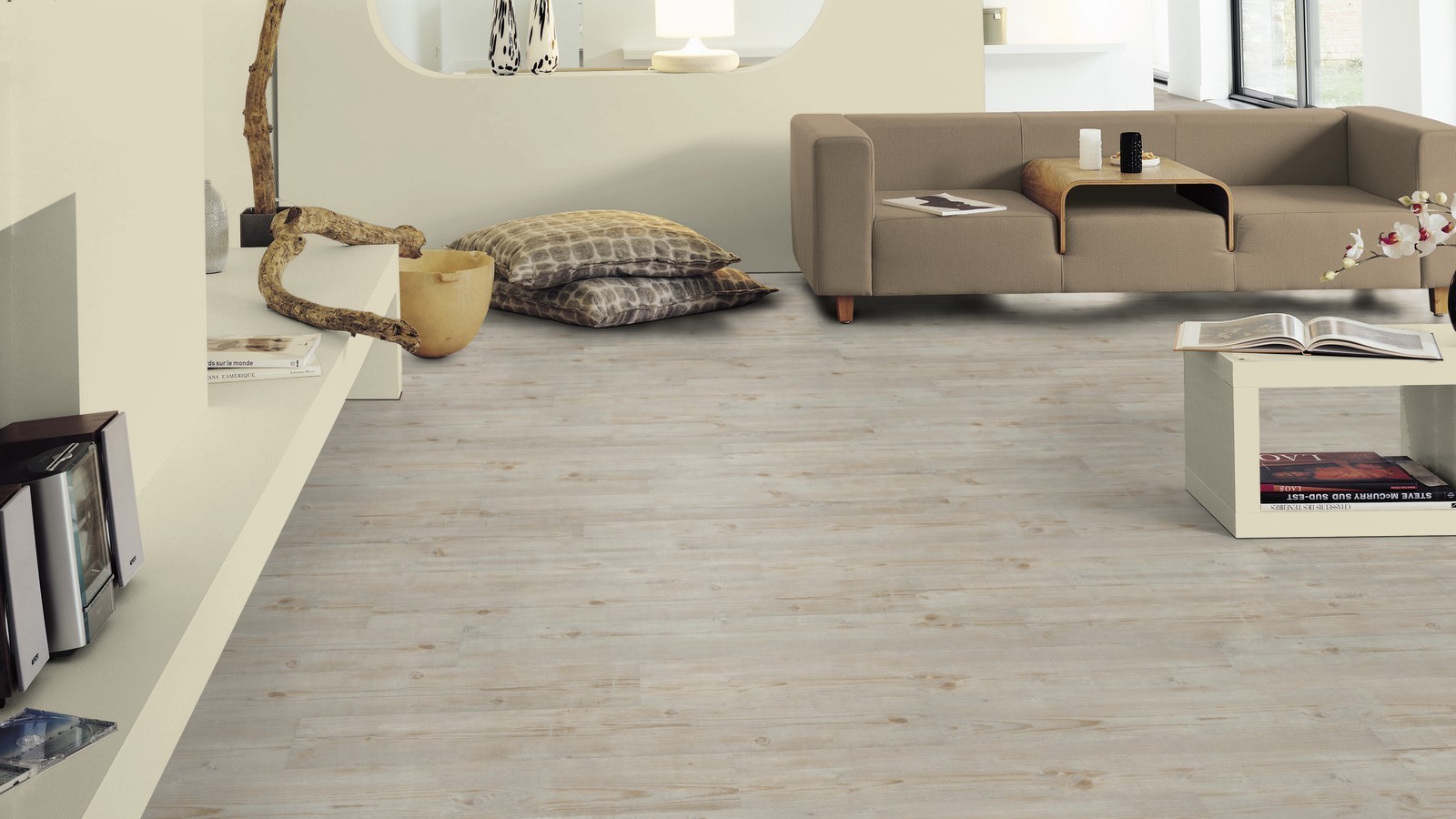 Tarkett Vinylboden Starfloor Vintage White Washed Pine Planke